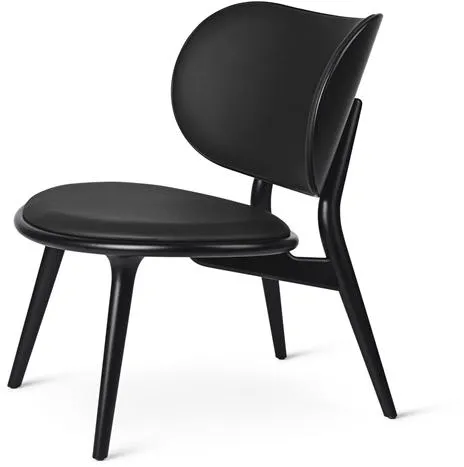 Mater The Lounge Chair Lænestol Sort Bøg